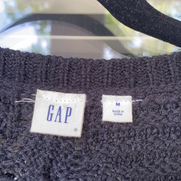 Gap long sweater size M black - Picture 3 of 3